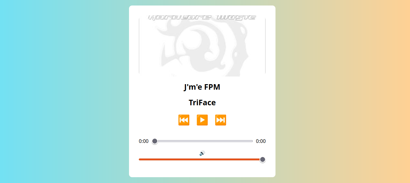Une application permettant de jouer de la music